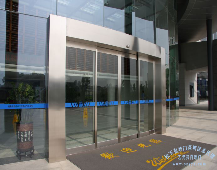弧形自動門-乙元興為國家行政學(xué)院量身定制 弧形自動門-乙元興為國家行政學(xué)院量身定制